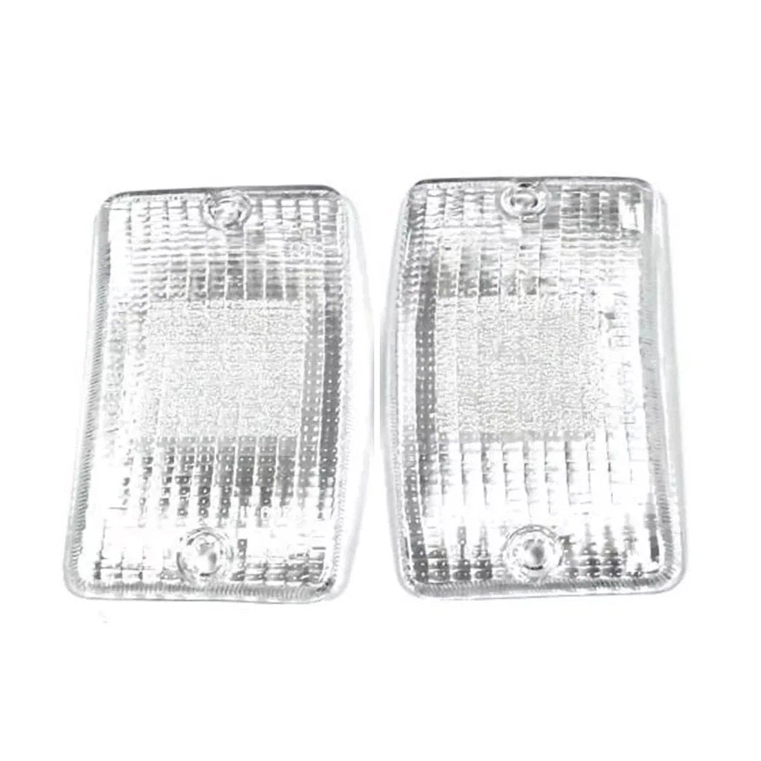 Plastiche Frecce Anteriori Vespa PK XL/RUSH/N/HP - Colore Bianco Trasparente