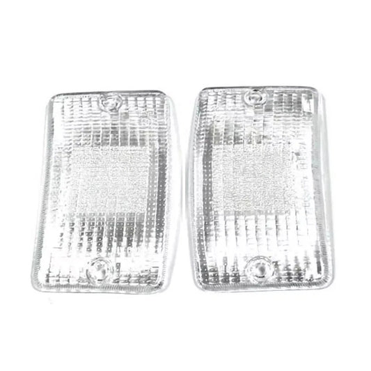 Plastiche Frecce Anteriori Vespa PK XL/RUSH/N/HP - Colore Bianco Trasparente
