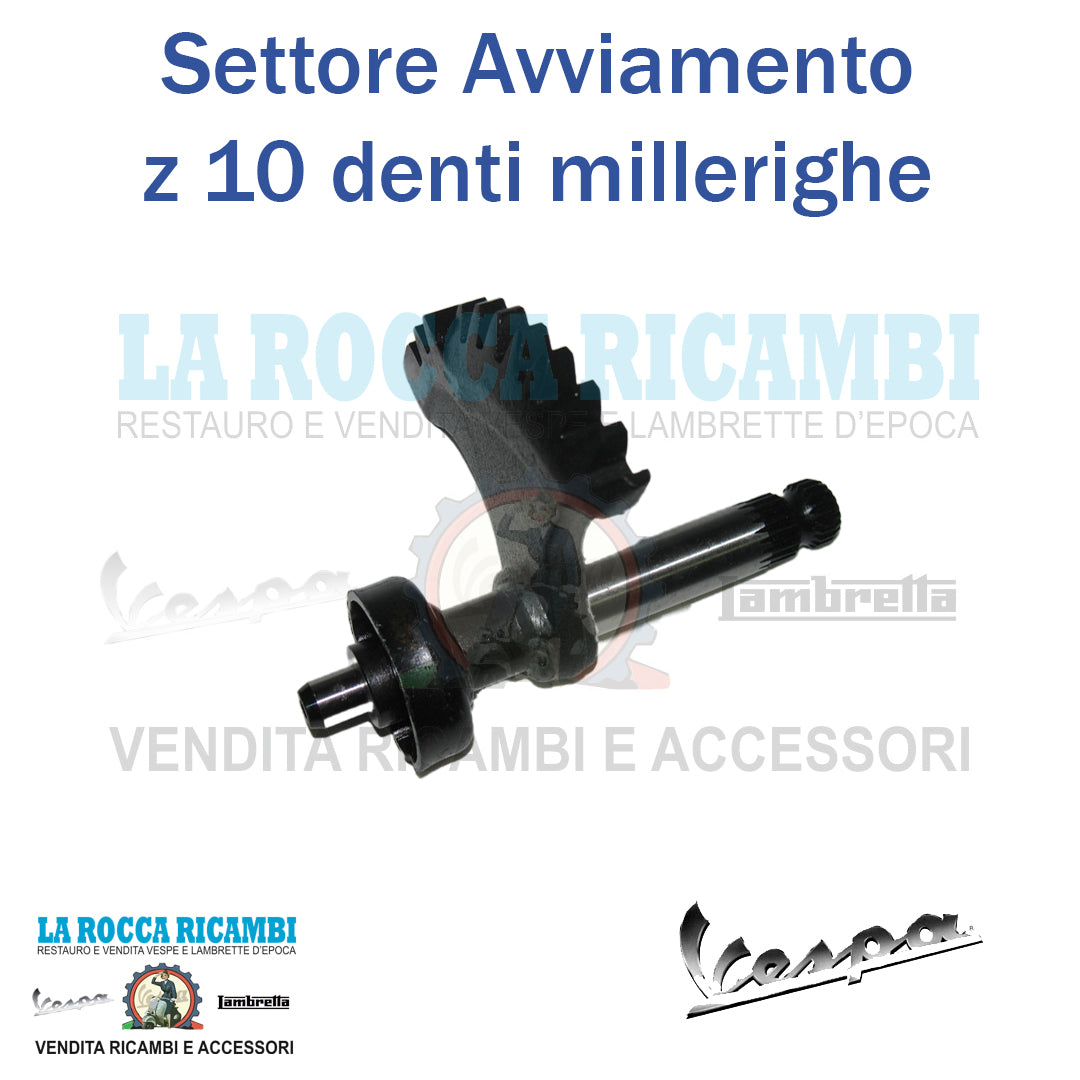 Settore avviamento z 10 messa in moto Vespa VNA / VNB / VBA / VBB - R.O 053681