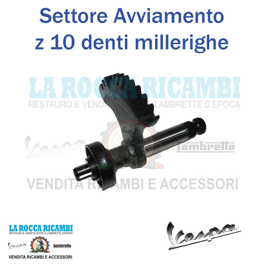 Settore avviamento z 10 messa in moto Vespa VNA / VNB / VBA / VBB - R.O 053681