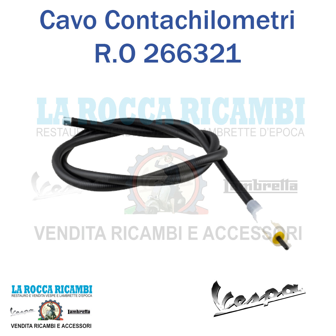 Cavo Trasmissione Contachilometri Vespa HP / V - R.O 266321
