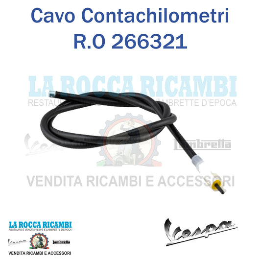 Cavo Trasmissione Contachilometri Vespa HP / V - R.O 266321