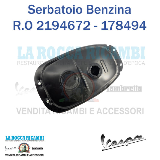 Serbatoio Benzina miscela Vespa PX Arcobaleno / T5 - R.O 2194672 - 178494