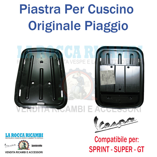 Piastra Sella Posteriore Vespa GT - SUPER - VNB6 - SPRINT R.O 1753715