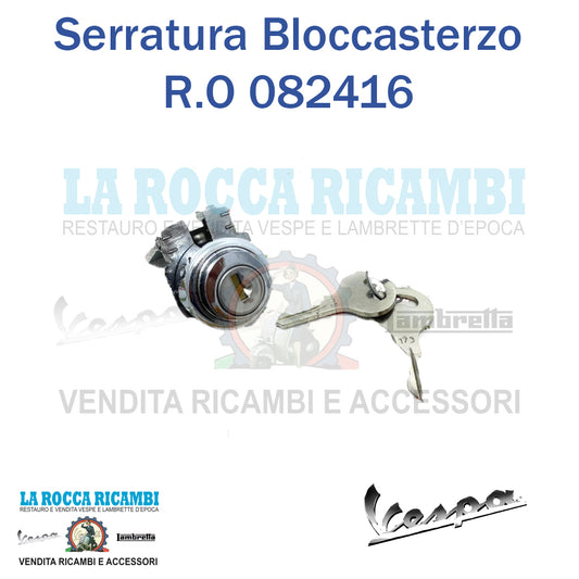 Serratura Bloccasterzo Forcella Vespa VNA / VBB / VNB - R.O 082416