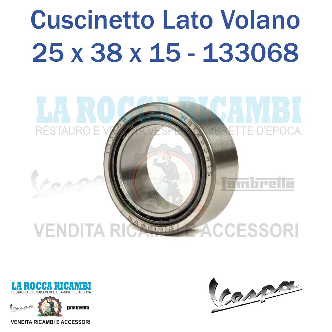 Cuscinetto Lato Volano 25 X 38 X 15 Vespa PX/PK XL 125/ COSA/COSA 2