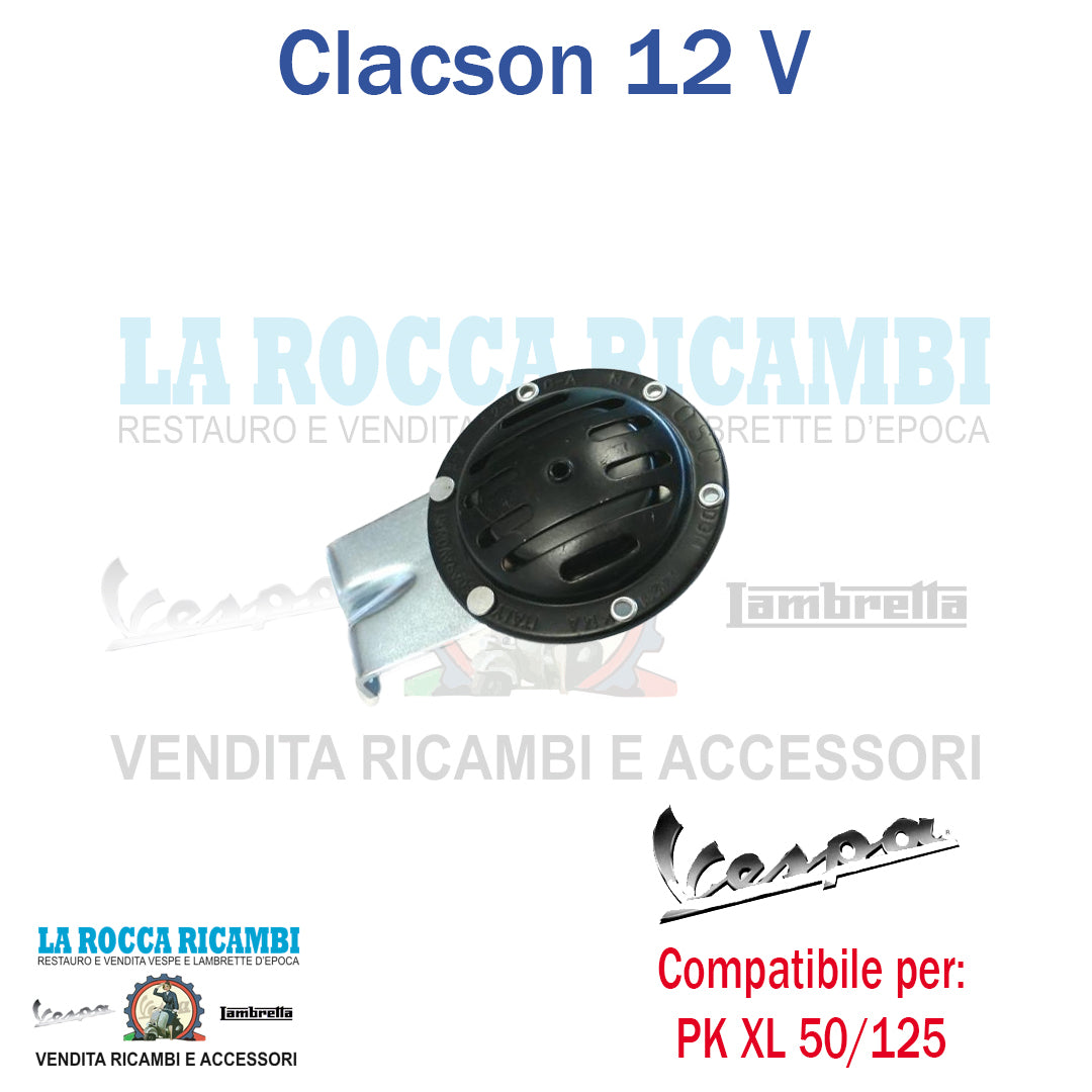 Clacson 12 V Vespa PK 50/125 XL - RUSH - ETS