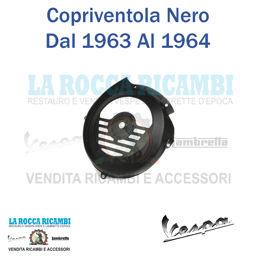 Copriventola Nero Vespa 50 Serie 1 Dal 1963 Al 1964